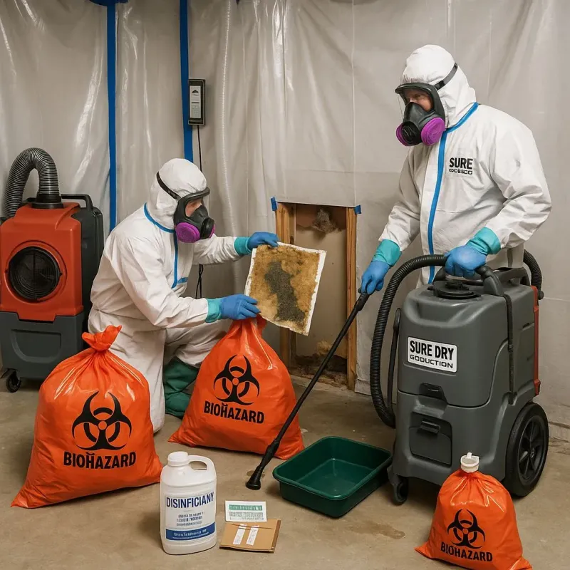 Contaminated Water Handling Protocols process in Wheatland, CA